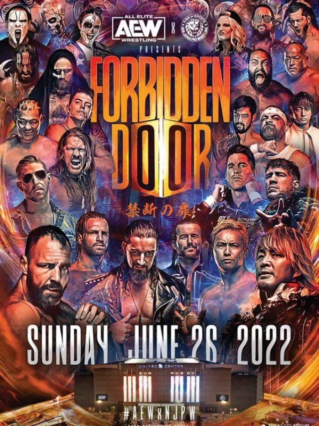 Aew Njpw forbidden door results Adam Cole injury Jon moxley aew champion